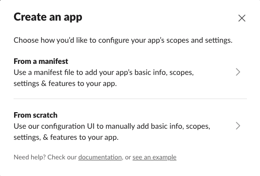 Create New App